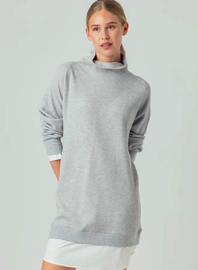 Sundays- Palma Dress- Light Heather Grey