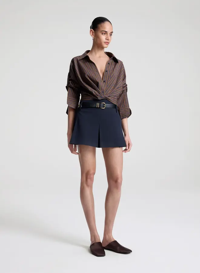 A.L.C.- Como Short- Evening Blue