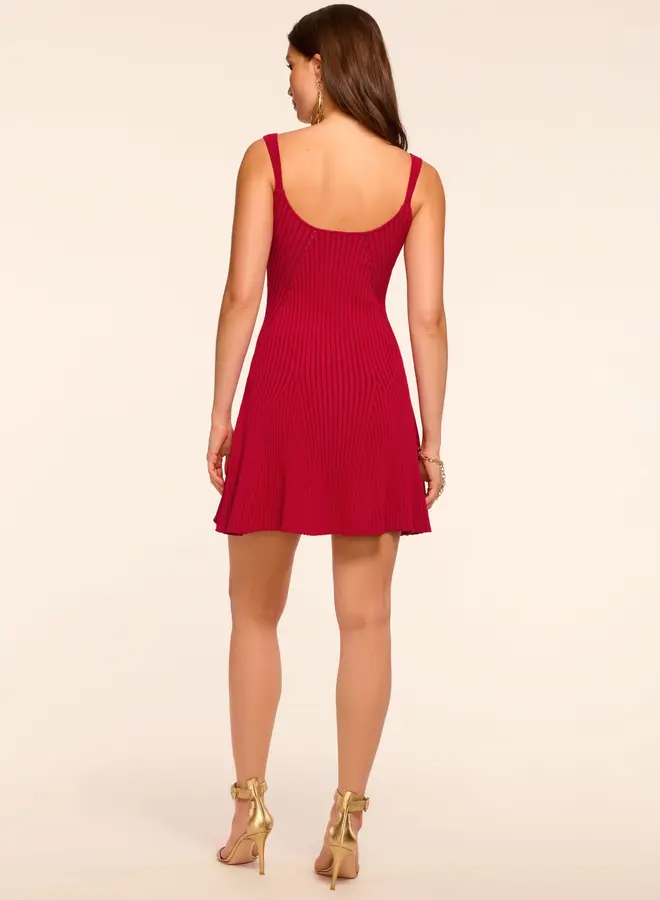 Ramy Brook- Lidia Dress- Scarlet Red