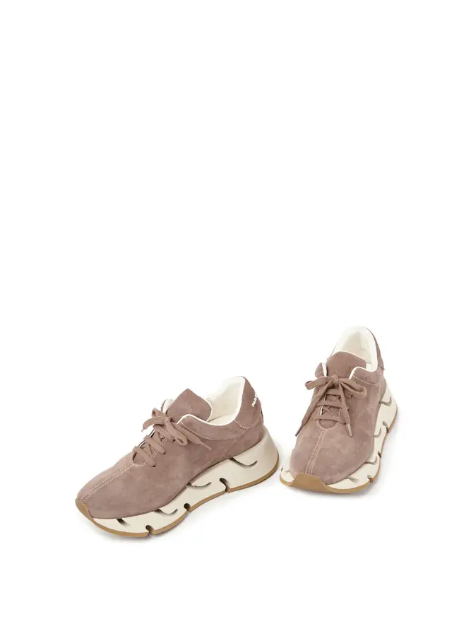 Paloma Barcelo- Pia Suede Taupe Sole- Latte