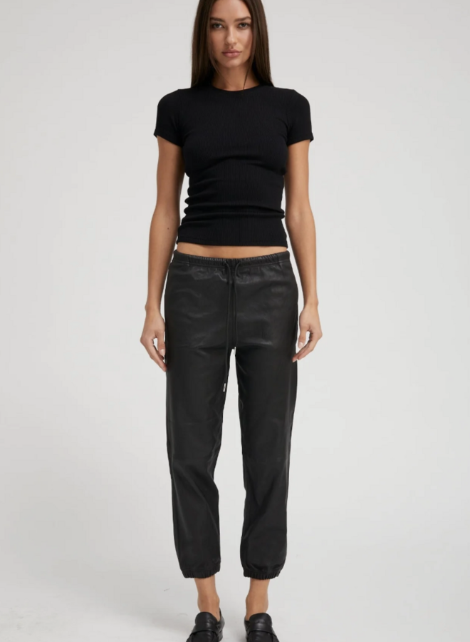 SPRWMN- Drawstring Joggers- Black