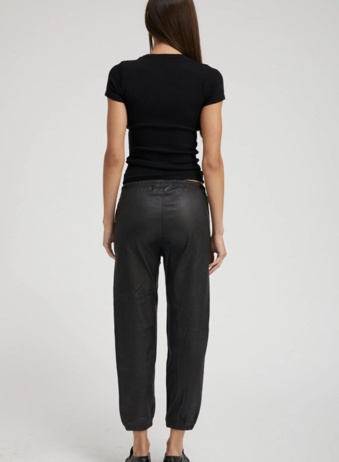 SPRWMN- Drawstring Joggers- Black