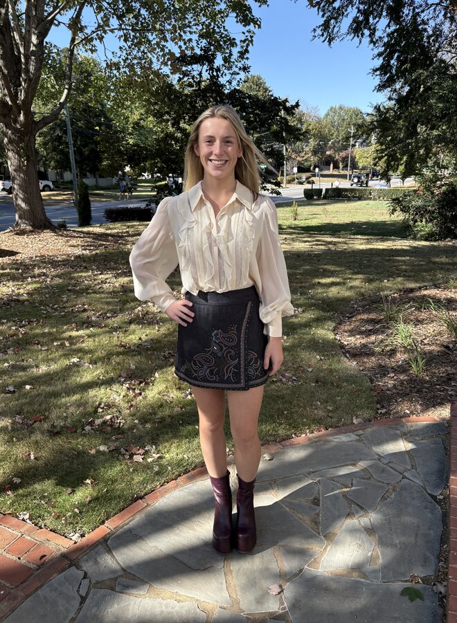 Ramy Brook- Claire- Bone