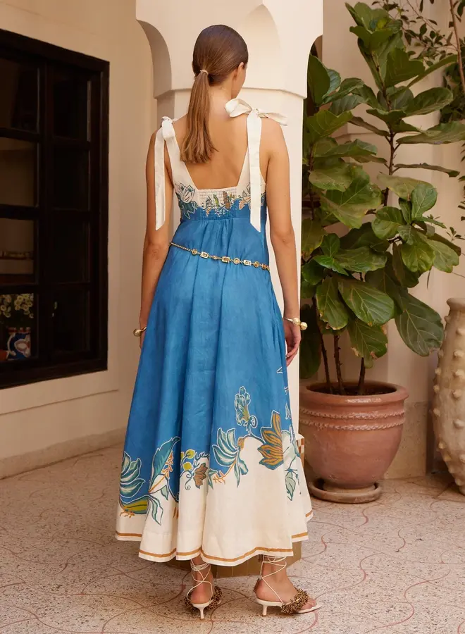 Alemais- Luda Ballet Sundress- Blue