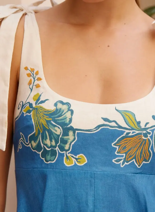 Alemais- Luda Ballet Sundress- Blue