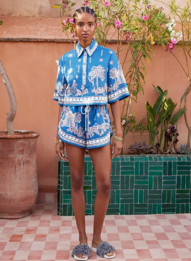 Alemais- Acacia Short- Blue