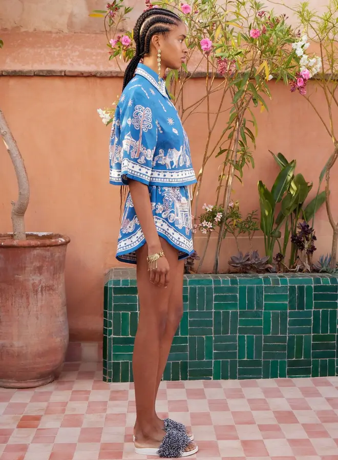 Alemais- Acacia Short- Blue