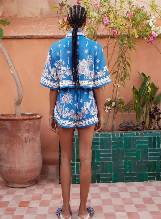 Alemais- Acacia Short- Blue