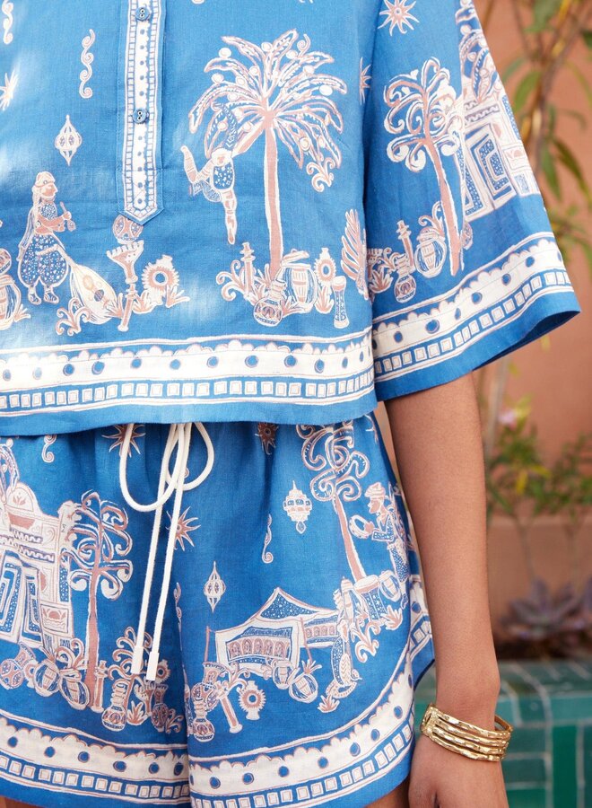 Alemais- Acacia Short- Blue