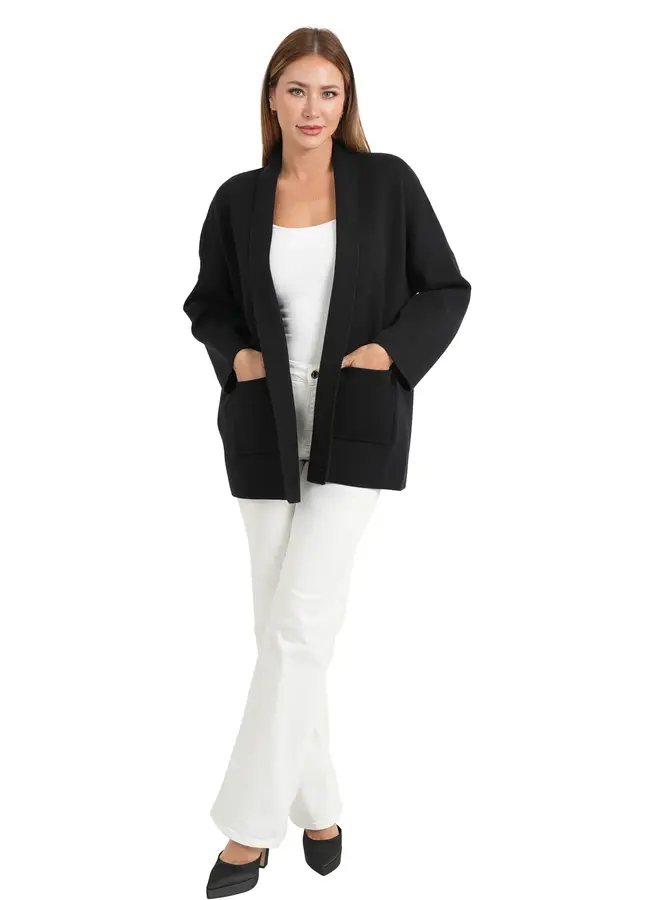 Love Token- Susie Cardigan- Black