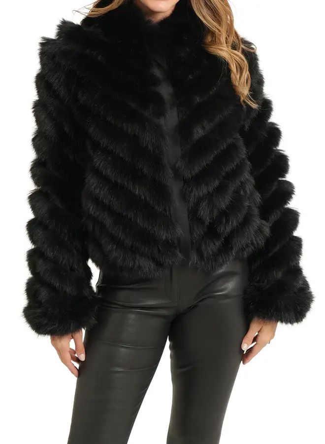 Love Token- Ginger Reversible Jacket- Black