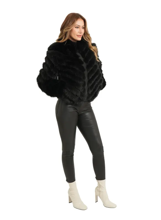 Love Token- Ginger Reversible Jacket- Black