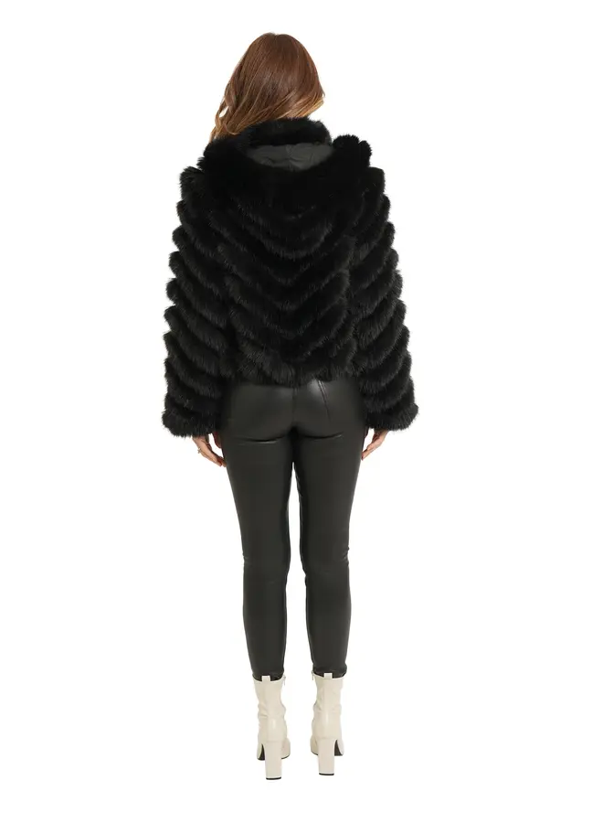 Love Token- Ginger Reversible Jacket- Black