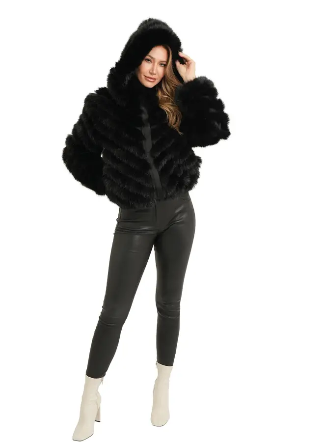 Love Token- Ginger Reversible Jacket- Black