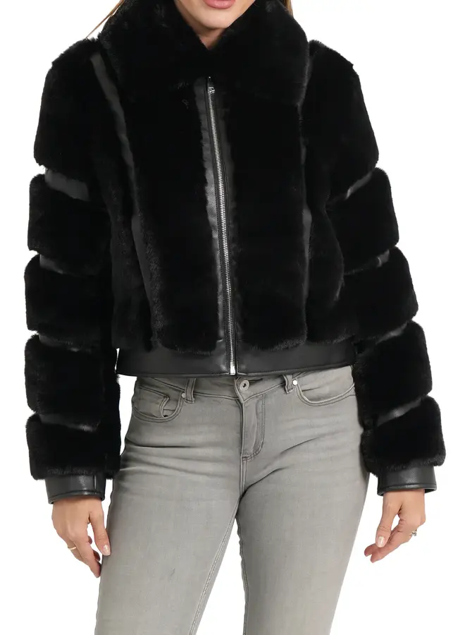 Love Token- Katie Jacket- Black