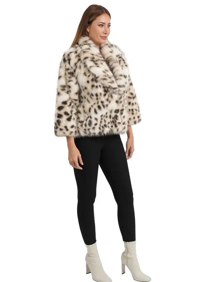 Love Token- Aspen Jacket- Snow Leopard