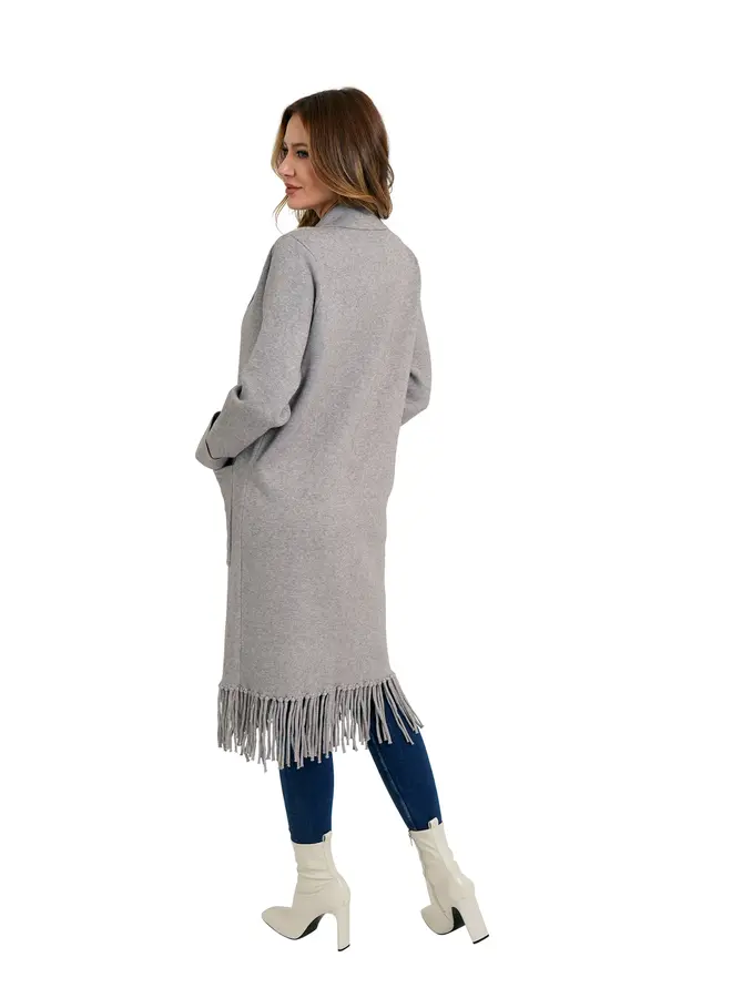 Love Token- Jolene Cardigan- Grey