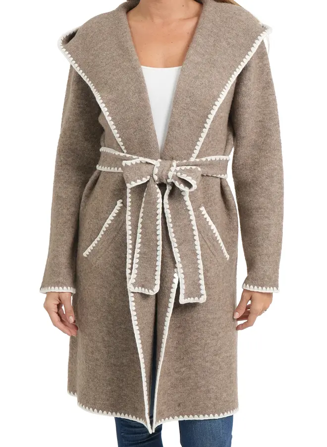 Love Token- Dale Cardigan- Beige