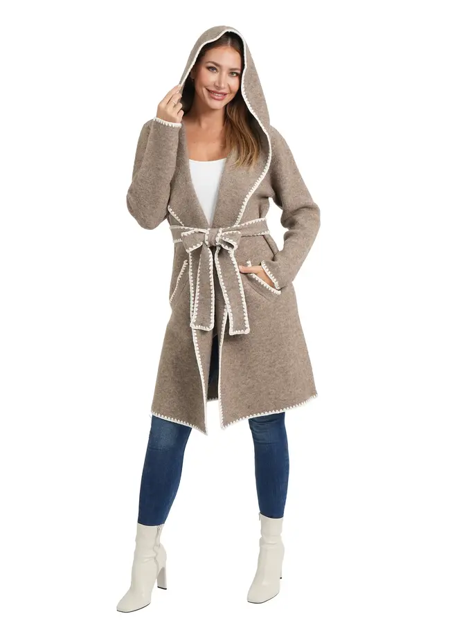 Love Token- Dale Cardigan- Beige