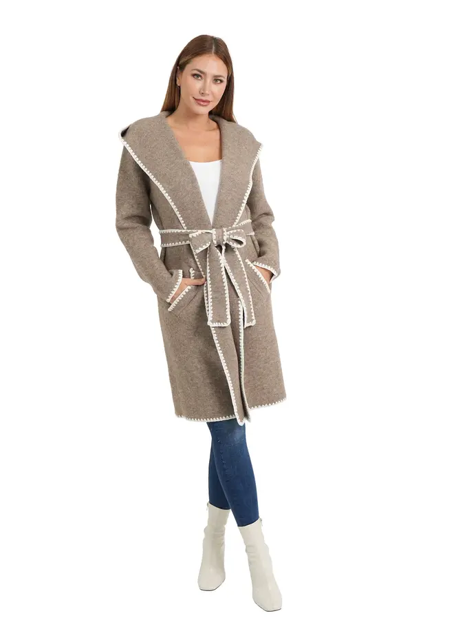 Love Token- Dale Cardigan- Beige