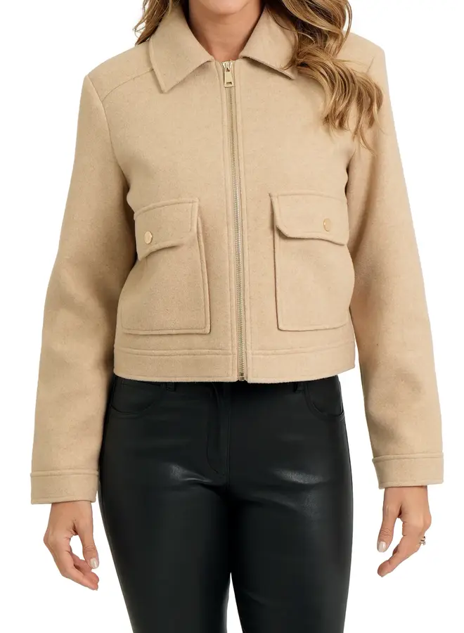 Love Token- Zibby Jacket- Oatmeal