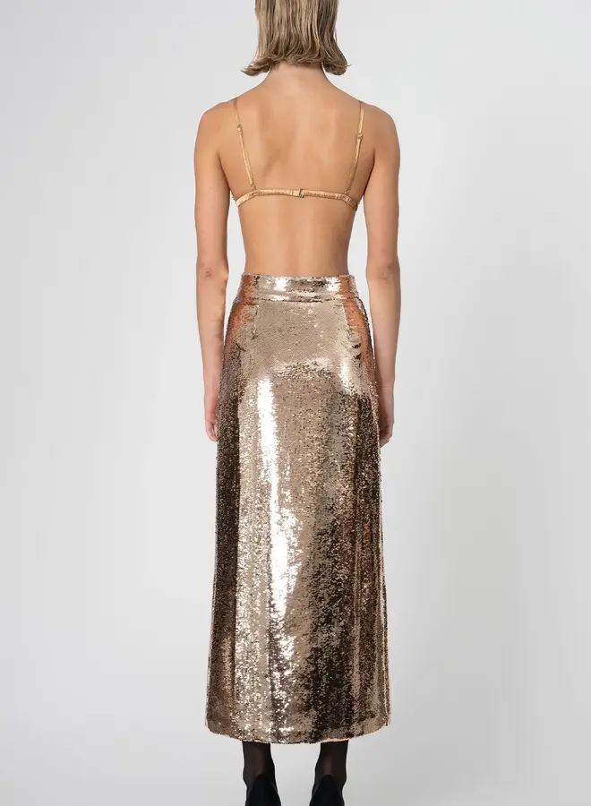 Nonchalant- Margaux Skirt- Gold
