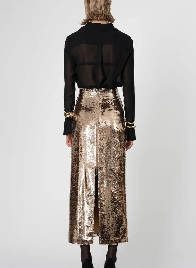 Nonchalant- Margaux Skirt- Gold