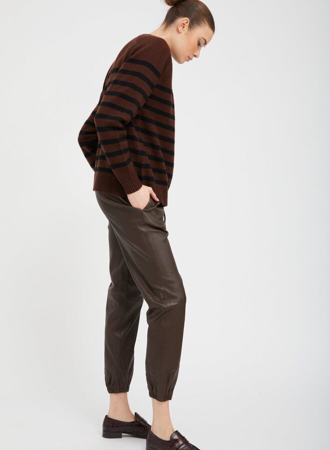 SPRWMN- Drawstring Jogger- Americano