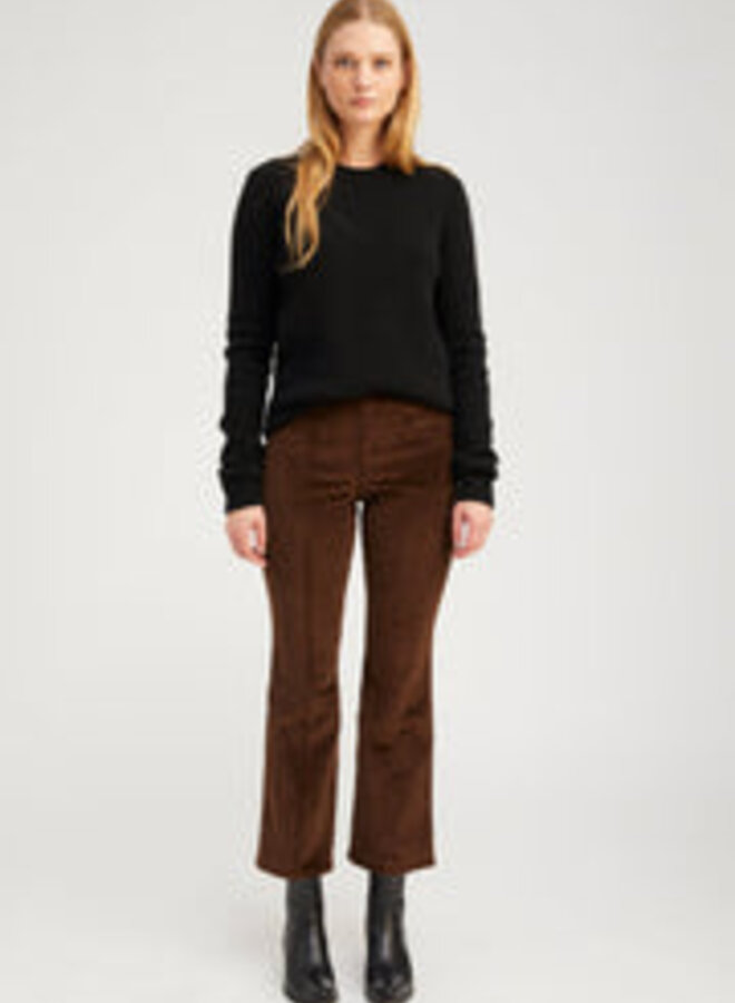 SPRWMN- Ankle Flare w/ Princess Seam- Americano