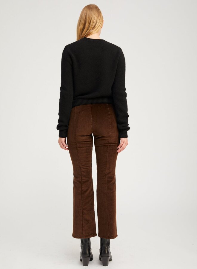 SPRWMN- Ankle Flare w/ Princess Seam- Americano