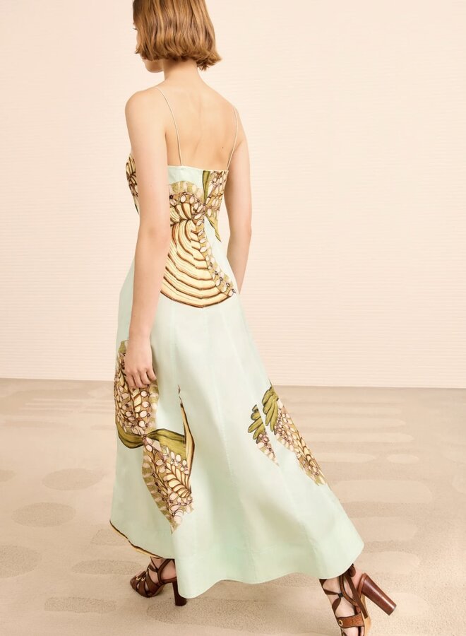 Ulla Johnson- Vesela Cami Midi Dress- Water Blossoms