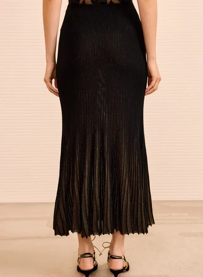 Ulla Johnson- Vera Midi Skirt- Noir