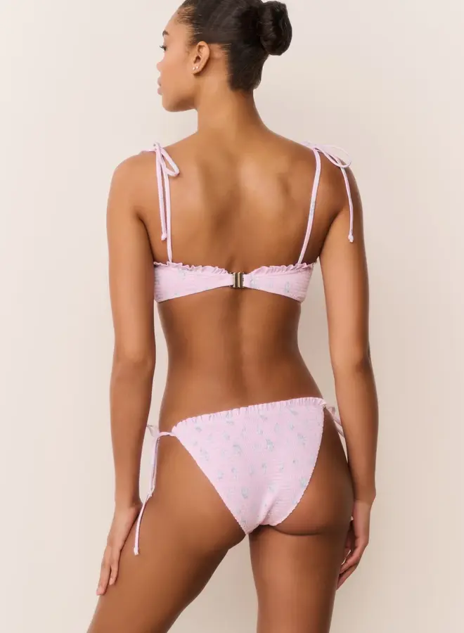 Love Shack Fancy- Quinley Bikini- Lilac Ice