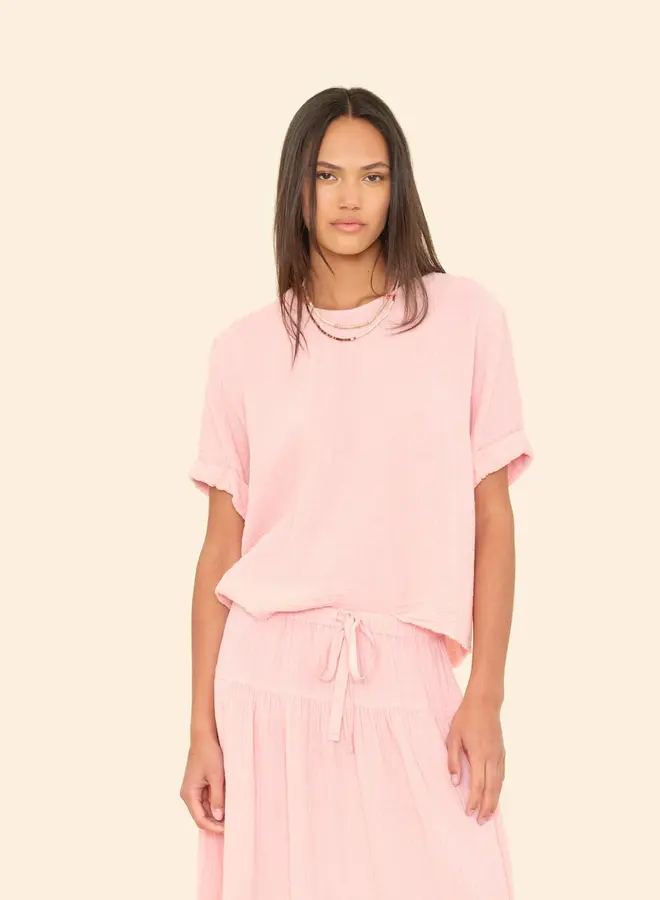 Xirena- Carson Top- Pink Rose