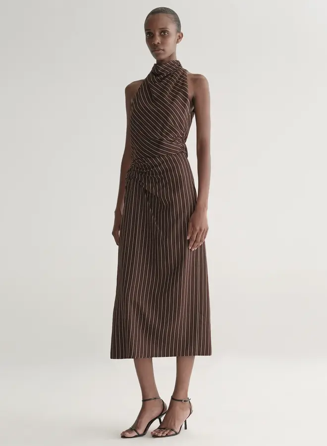 A.L.C.- Jean Skirt- Ganache Stripe