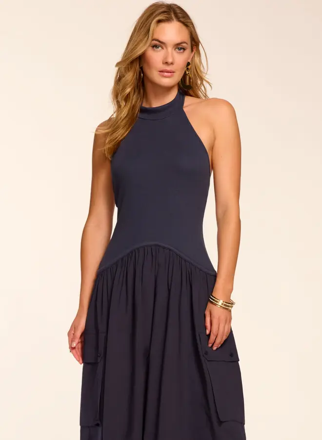 Ramy Brook- Simonne Dress- Navy