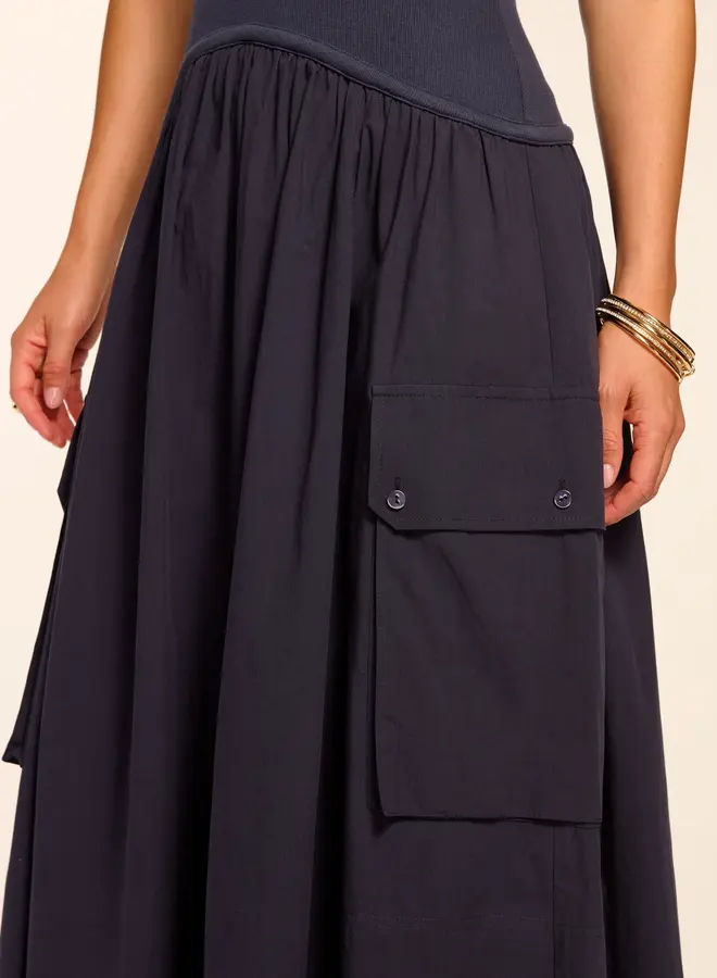 Ramy Brook- Simonne Dress- Navy