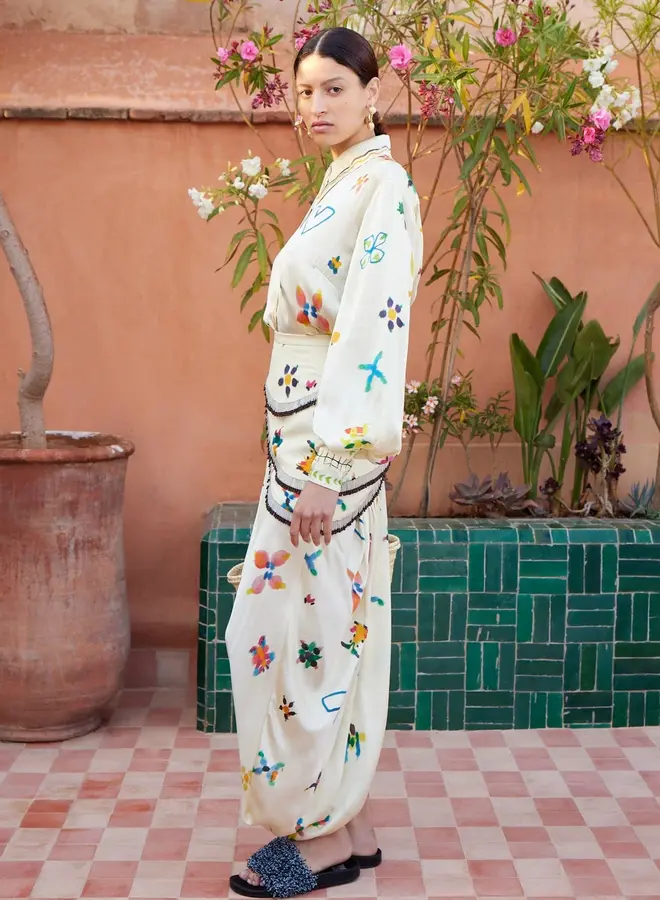 Alemais- SIDI EMBELLISHED SKIRT