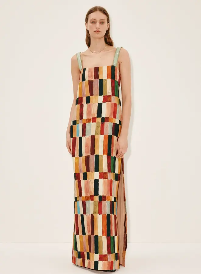 Alemais- MARJORELLE MIDI DRESS