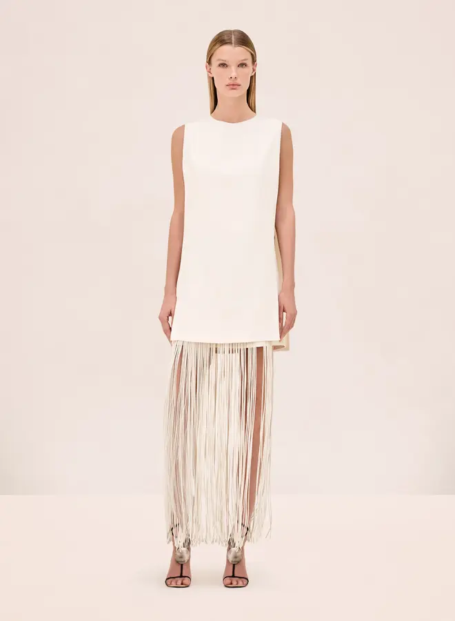 Alexis- Mackenzie Dress- Off White