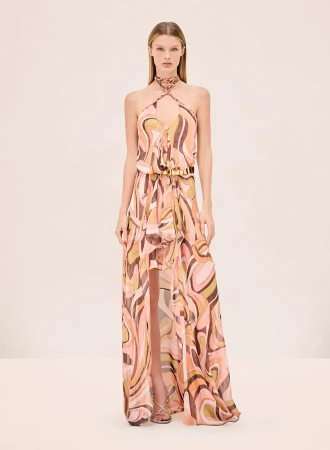 Alexis- Gisela Dress- Abstract Print