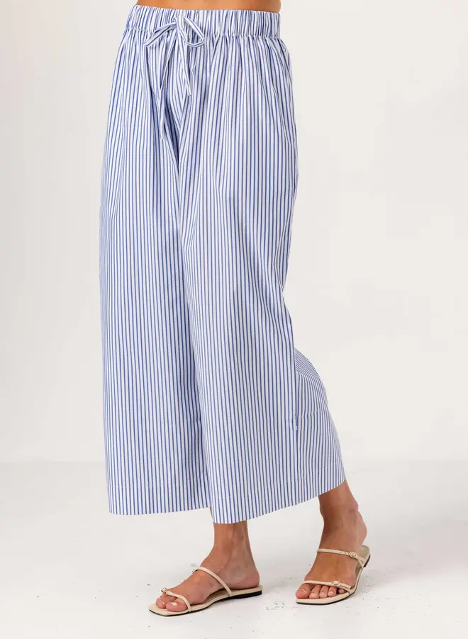Sundays- Stripe Maya Pants- NAVBS
