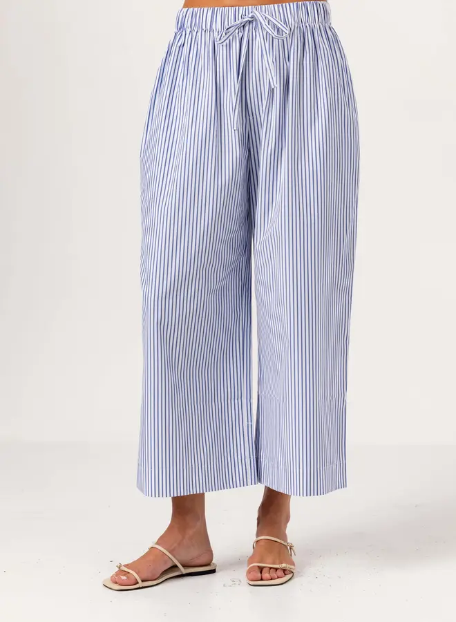 Sundays- Stripe Maya Pants- NAVBS