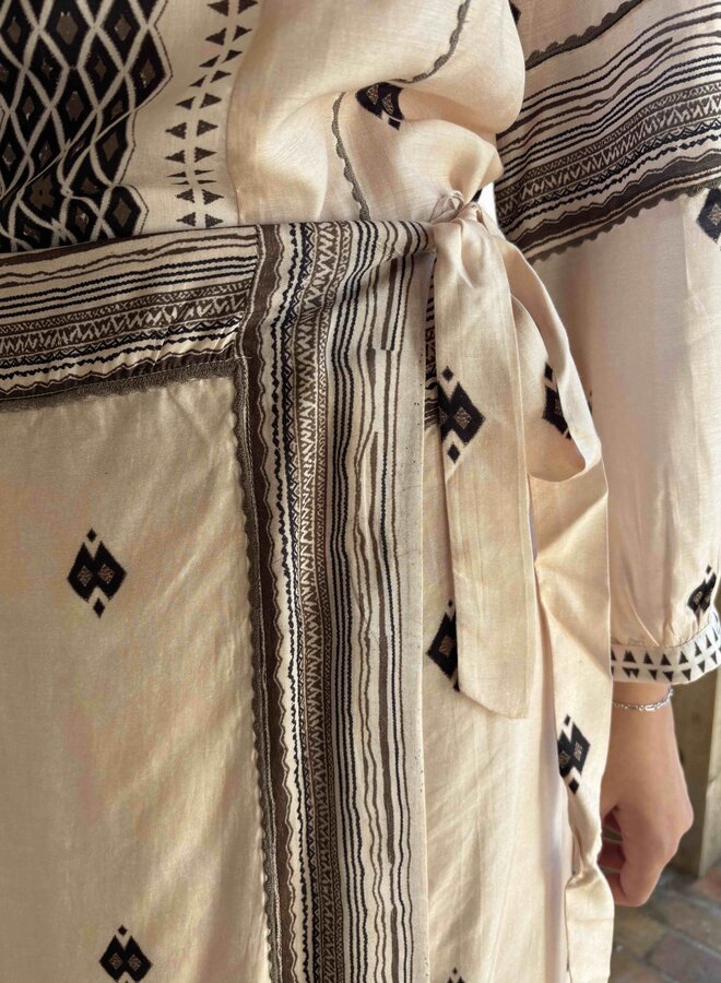 Maria Cher- Bayou Felicity Skirt- Nude