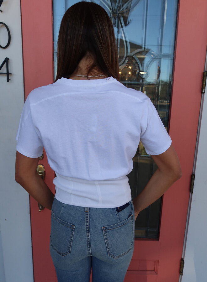 YIGAL AZROUEL- Soho Tee- White