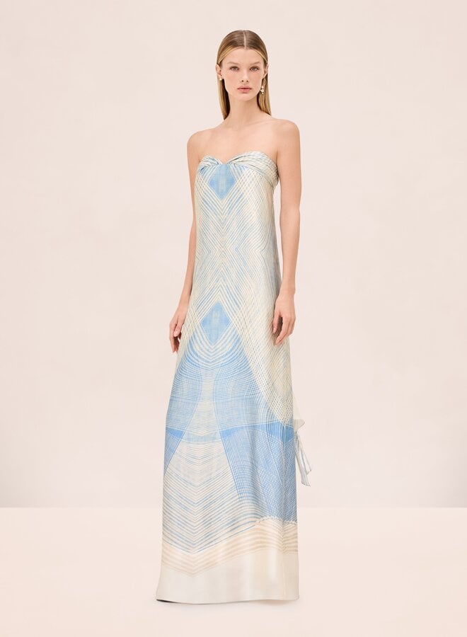 Alexis- Dianne Dress- Azure