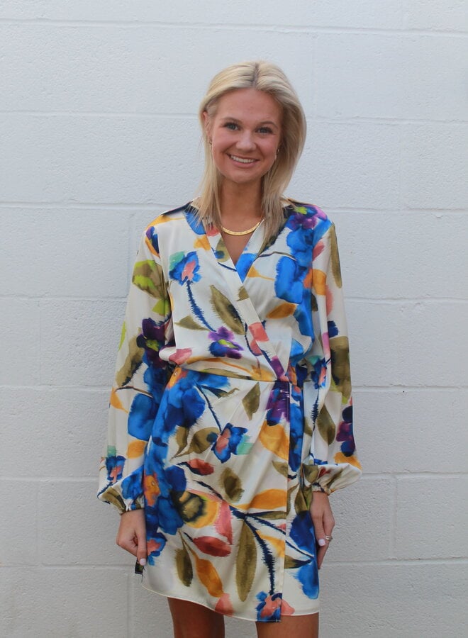 Ramy Brook- Printed Carolyn Dress- IVFLS