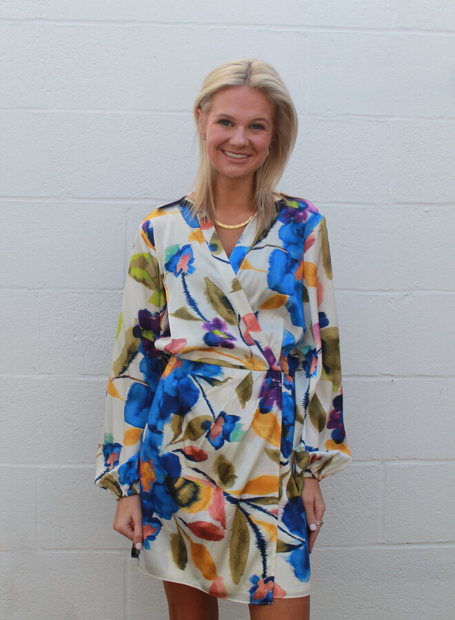 Ramy Brook- Printed Carolyn Dress- IVFLS