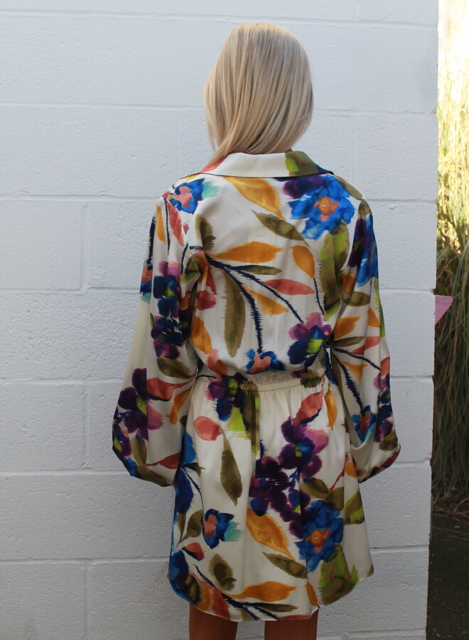 Ramy Brook- Printed Carolyn Dress- IVFLS