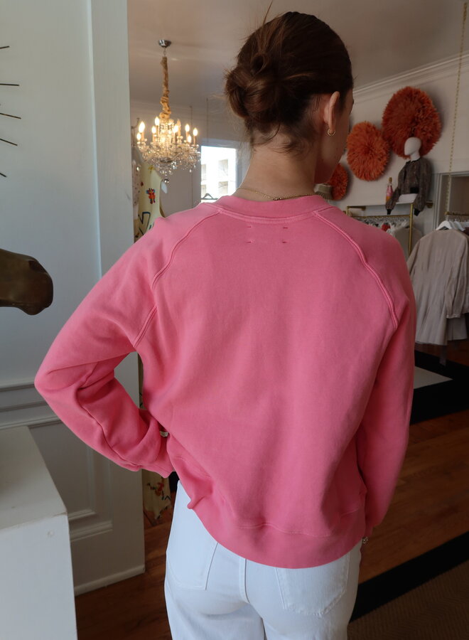 Xirena- Brit Sweatshirt- Pink Bloom